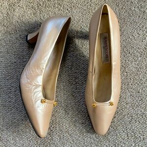 Karen Scott Gold Wedge Shoes
